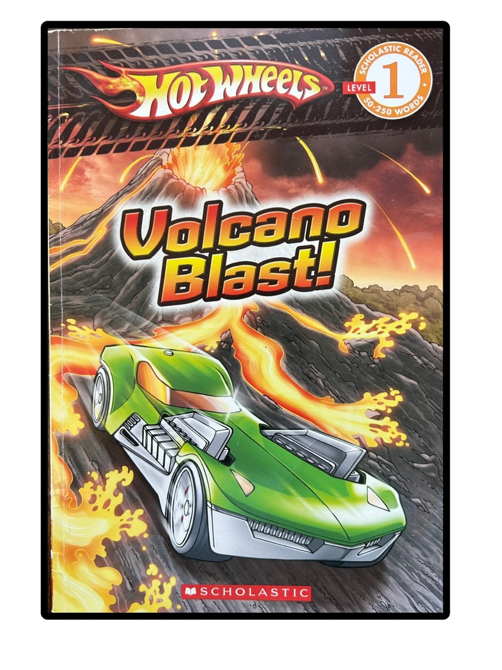 Hot Wheels Volcano Blast Scholastic Reader Level 1